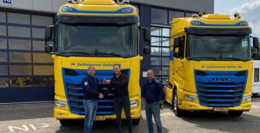 Twee nieuwe DAF XG 480 FT